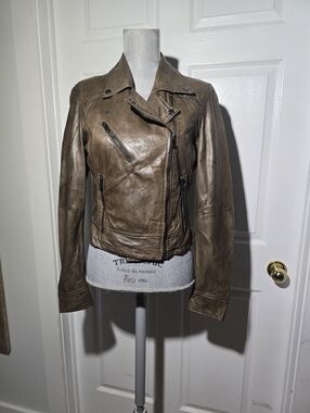 BOD & CHRISTENSEN moto Leather Jacket